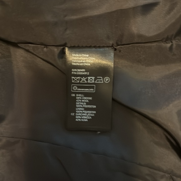 Divided by H&M Black jacket Size 8 - Picture 7 of 7